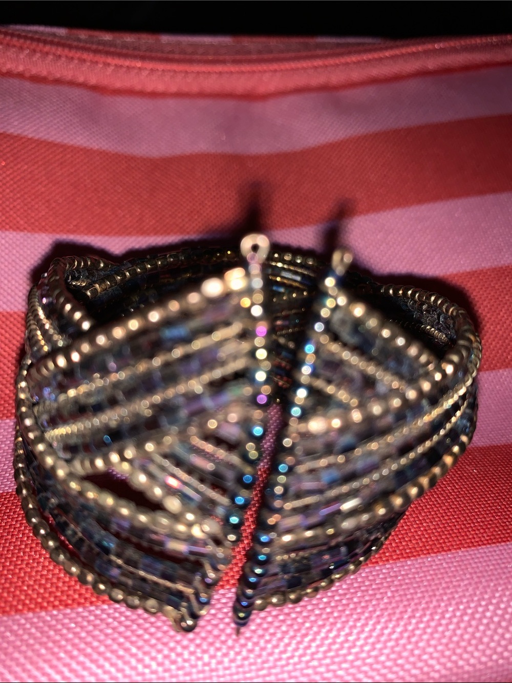 Beaded Cuff Bracelet - Women Jewelry